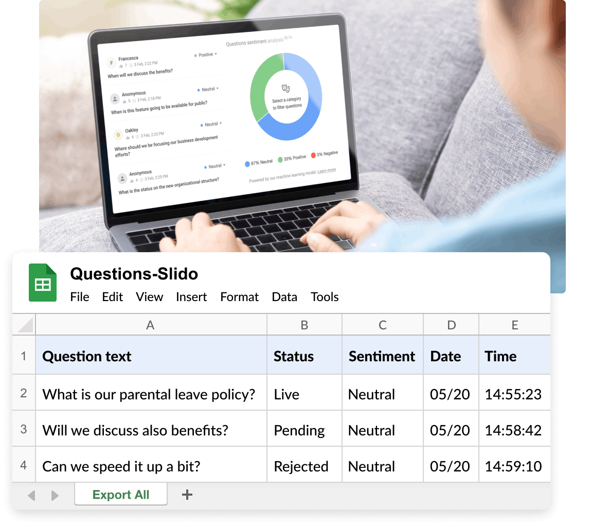 question tool for presentation